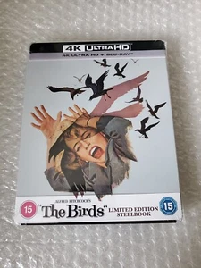 The Birds Alfred Hitchcock 4K/2D UK Exclusive Steelbook *Brand New Sealed* - Picture 1 of 4