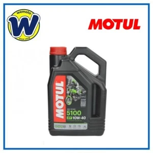 Aceite Motul 5100 Semisintético 10W40 Motor 4 Tiempos 4L - Imagen 1 de 3