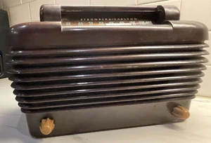 Radio tubo baquelita Dynatomic Stromberg-Carlson 1500-H sin cable bonito cuerpo - Imagen 1 de 24