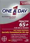 One A Day Proactive 65 Plus Multivitamins Supplement 150 Tablets Men Women 65+**
