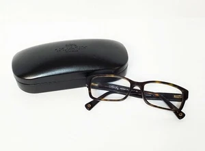 Coach Eyeglasses HC 6080 Dark Tortoise  52 [] 16 135 Mm With Case - Picture 1 of 11