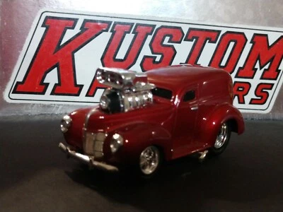 40 FORD DELIVERY SEDAN STREET MACHINE COLLECTIBLE 1/64  LIMITED EDITION IN RED - Image 1 of 4
