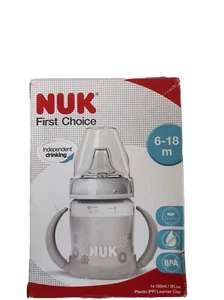 NUK First Choice+ Winnie The Pooh, No Colic M Flow Feeding Bottle, 150 ml, 0-6M - Picture 1 of 2