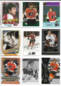HUGE BOBBY CLARKE 50 CARD 35 DIFFERENT LOT b FLYERS - Picture 1 of 1