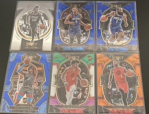 2022-23 Select Basketball Retail Blue #1-200 Base, Parallels & Inserts PYC