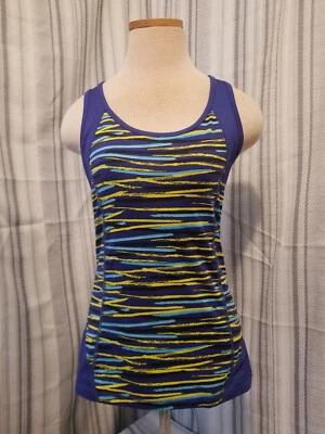 Camiseta sin mangas TEK GEAR - Para mujer talla pequeña - Ropa deportiva espalda deportiva estampado colorido Foto 1 de 4