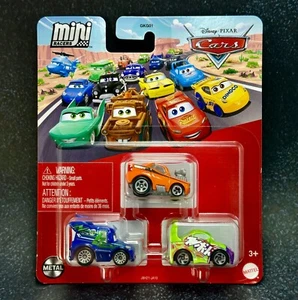 THREE-Pack ~ Disney Pixar CARS MINI Snot Rod DJ Wingo ~ Ships FREE! - Picture 1 of 7