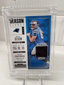 2017 Panini Contenders - Season Ticket #6 Greg Olsen - Picture 1 of 2