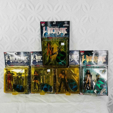 Witchblade 5 figure lot Sara Pezzini Ian Nottingham Golden Witchblade Cover