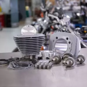S&S Cycle 00-21 Sportster Models 883cc to 1200cc Hooligan Kit - Silver - Picture 1 of 1