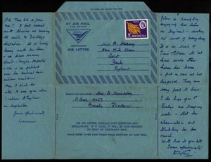 RHODESIA 1960's (?) AIRLETTER QEII (ID:677/D15746) - Picture 1 of 1