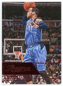 2015-16 Panini Prestige Monta Ellis Bonus Shots Red #45 #/199 Pacers