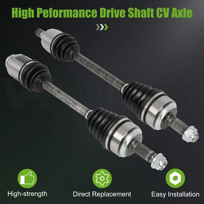 2x Front CV Axle Shaft Assembly For 2008-2011 2012 Honda Accord 3.5L V6 - Image 1 of 4