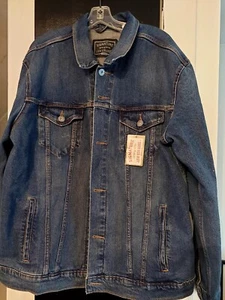 Chaqueta de camionero Levis Denim para hombre XL NUEVA CON ETIQUETAS Black Lives Matter logotipo BLM en la parte posterior - Imagen 1 de 6