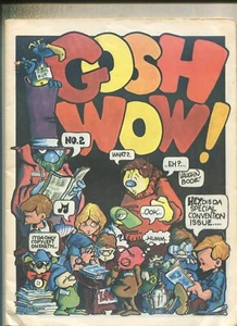 Gosh Wow #2 FN Vaugn Bude 1968 Gateway Comic Art Collectors R28 - Picture 1 of 2