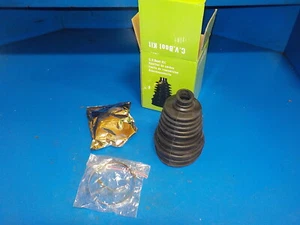 ATV UTV CV BOOT KIT WITH GREASE AND CLAMPS UNIVERSAL / HIGH STRENGTH CR MATERIAL - Bild 1 von 2