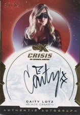 CZX Crisis On Infinite Earths Autograph Card CL-BC Caity Lotz 54/85