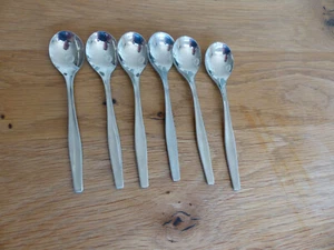 WMF Cromargan ähnlich Frankfurt 6 Eierlöffel Mokkalöffel Espressolöffel Löffel - Bild 1 von 4