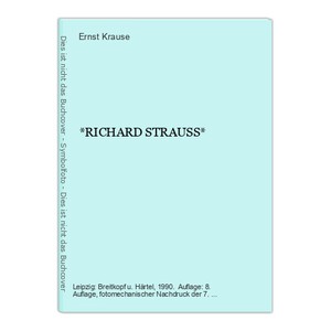 *RICHARD STRAUSS* Krause, Ernst: