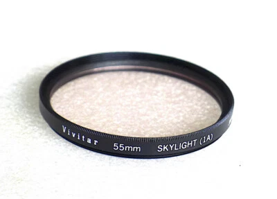 55mm Vivitar Skylight (1A) Filter - All purpose Protection - NEW - Image 1 of 3