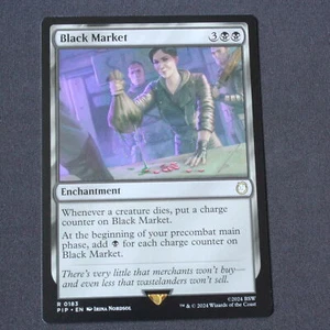 Black Market 183 MTG Fallout (PIP) Rare NM - Picture 1 of 2