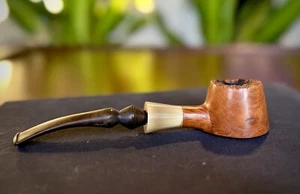 Vintage Masterson Burl briar Pipe Made in France - Picture 1 of 10