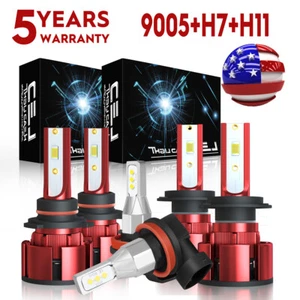 Combo de faros altos y bajos + bombillas antiniebla 6000K Z4LED para Subaru Outback 2010-2014 - Imagen 1 de 18