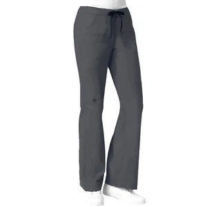 Maevn Pewter Cargo Scrub Pants 9202PEW Blossom Multi Pocket Sizes XS to XXL - Picture 1 of 2