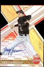 2019 Elite Extra Edition EEE Autograph Status Die-Cut Red #34 Drey Jameson Auto 