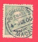 Macau Portugal Colony 2 Avos King Son Cancel 1900 Lot#95047