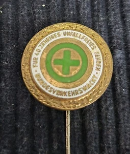 per 40 anni....➔ GUARDIA FEDERALE DEI TRASPORTI ➔ spilla/spilla *da collezione* 16756 - Foto 1 di 1