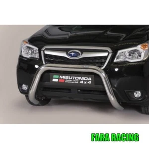 Misutonida EC/SB/348/IX Bull-Bar omologata INOX diam.76 per SUBARU Forester 13> - Foto 1 di 1