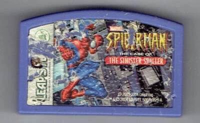 leapFrog Leapster Game Cart Marvel Spider Man Case of the Sinister Speller - Image 1 of 2