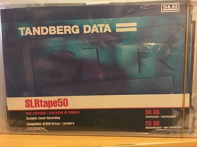 NUEVO Cartucho de cinta Tandberg Data SLR50 MLR-3 25GB/50GB P/N:431647-1 MLR3 12096 Foto 1 de 2