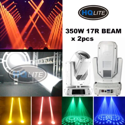 2pc Free Shipping 350W Sharpy 17R Beam Moving Head Light DJ Stage Moving Head - Image 1 of 4