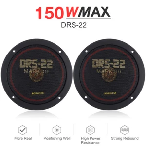 2pcs Car Coaxial Hifi Speakers 150W Music Stereo Audio Cable Subwoofer 6.5 inch - Picture 1 of 12