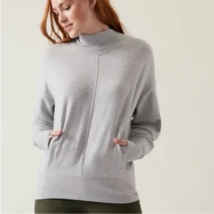 Athleta Apollo Sweatshirt grau Größe L - Bild 1 von 13