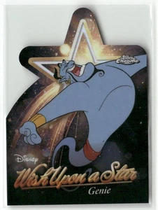 2025 Topps Disney Wonder #W-6 Genie Wish Upon a Star Chrome Die-Cut - Picture 1 of 2