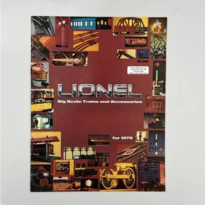 Lionel Model Trains 1978 Color Catalog Big Scale Trains & Accessories - Picture 1 of 10