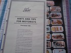 card colector repro set of 25 hints and tips for motorists 1929