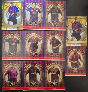2023 Topps Barcelona Soccer Inset 11 Lots - Ronaldinho, Andres Iniesta - Bild 1 von 1