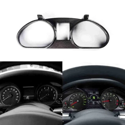 Cubierta de velocímetro de instrumento de fibra de carbono negra para Maserati GT GTS​ Gran Cabrio Foto 1 de 4