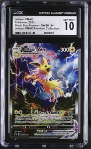 Pokémon Jolteon VMAX Premium Collection, Full Alt Art, #SWSH184, CGC 10!!! - Bild 1 von 2