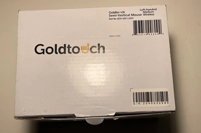 Goldtouch Left-Handed Semi-Vertical MOUSE – Wireless USB Dongle KOV-GSV-LMW - Image 1 of 3