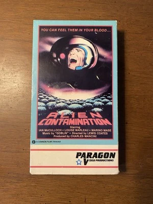 Alien Contamination VHS Tape 1982 Paragon Film First Release Horror Movie Rare - Image 1 of 4