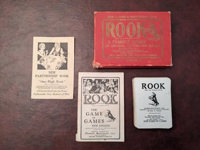 ROOK, 1924 Edition A Parker Brothers Card Game - Image 1 of 4