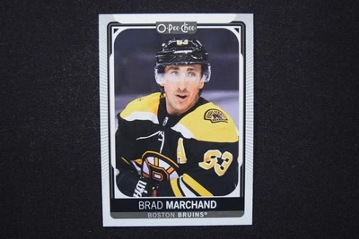 Brad Marchand 2021-22 O-Pee-Chee Close Up Head Shot Image Variation SP #18 - Image 1 of 2