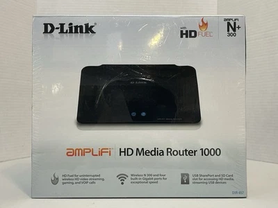 D-Link DIR-657 300 Mbps 4-Port Gigabit Wireless N Router New Shrinkwrapped - Image 1 of 4