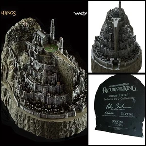 Herr der Ringe Minas Tirith DVD EXKLUSIVES SAMMLERSTÜCK MASSSTAB CITY MODELL - SELTEN - Bild 1 von 20