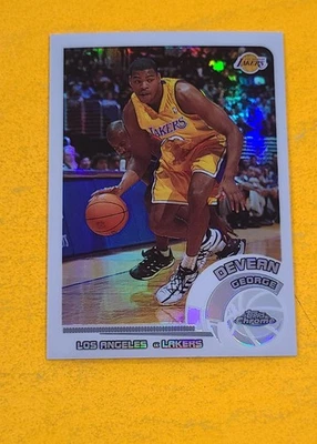 2002-03 Topps Chrome #117 Devean George White Refractor /249 - Image 1 of 2